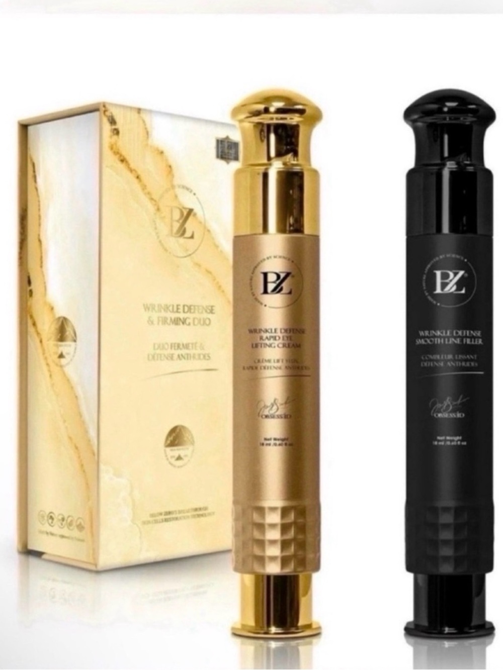 BelowZero Wrinkle Defense Filler & Firming Duo - Retail $1600